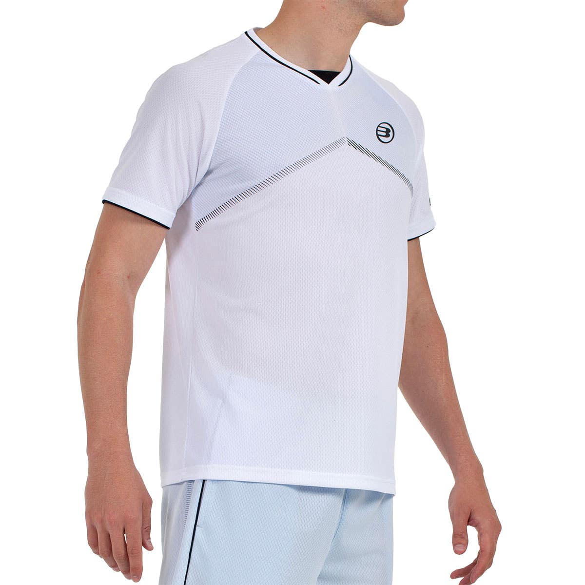 CAMISETA BULLPADEL CASAR BLANCO