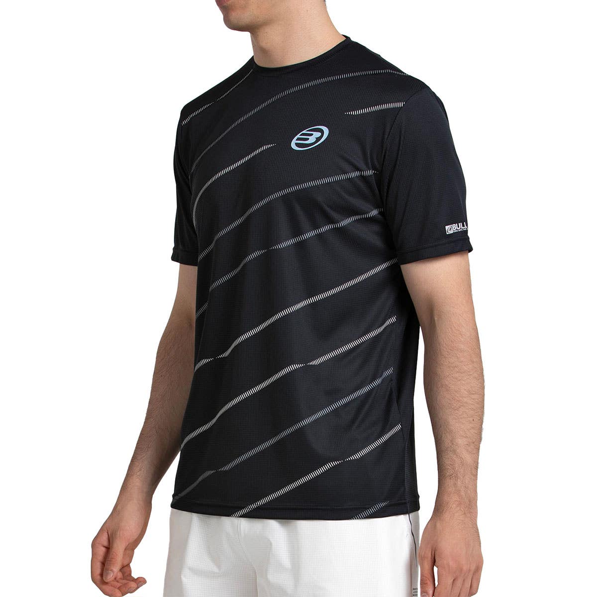 CAMISETA BULLPADEL CASINAS NEGRO