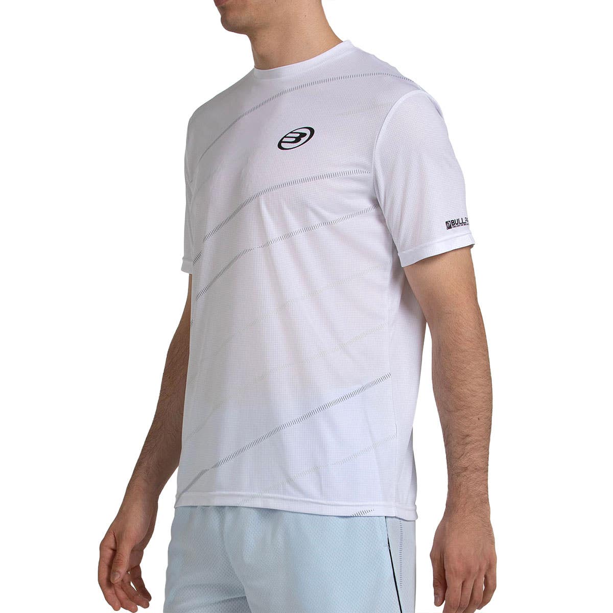 CAMISETA BULLPADEL CASINAS BLANCO