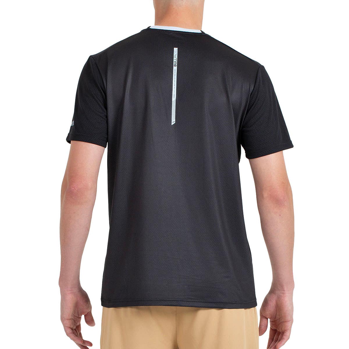 CAMISETA BULLPADEL CASTIL NEGRO