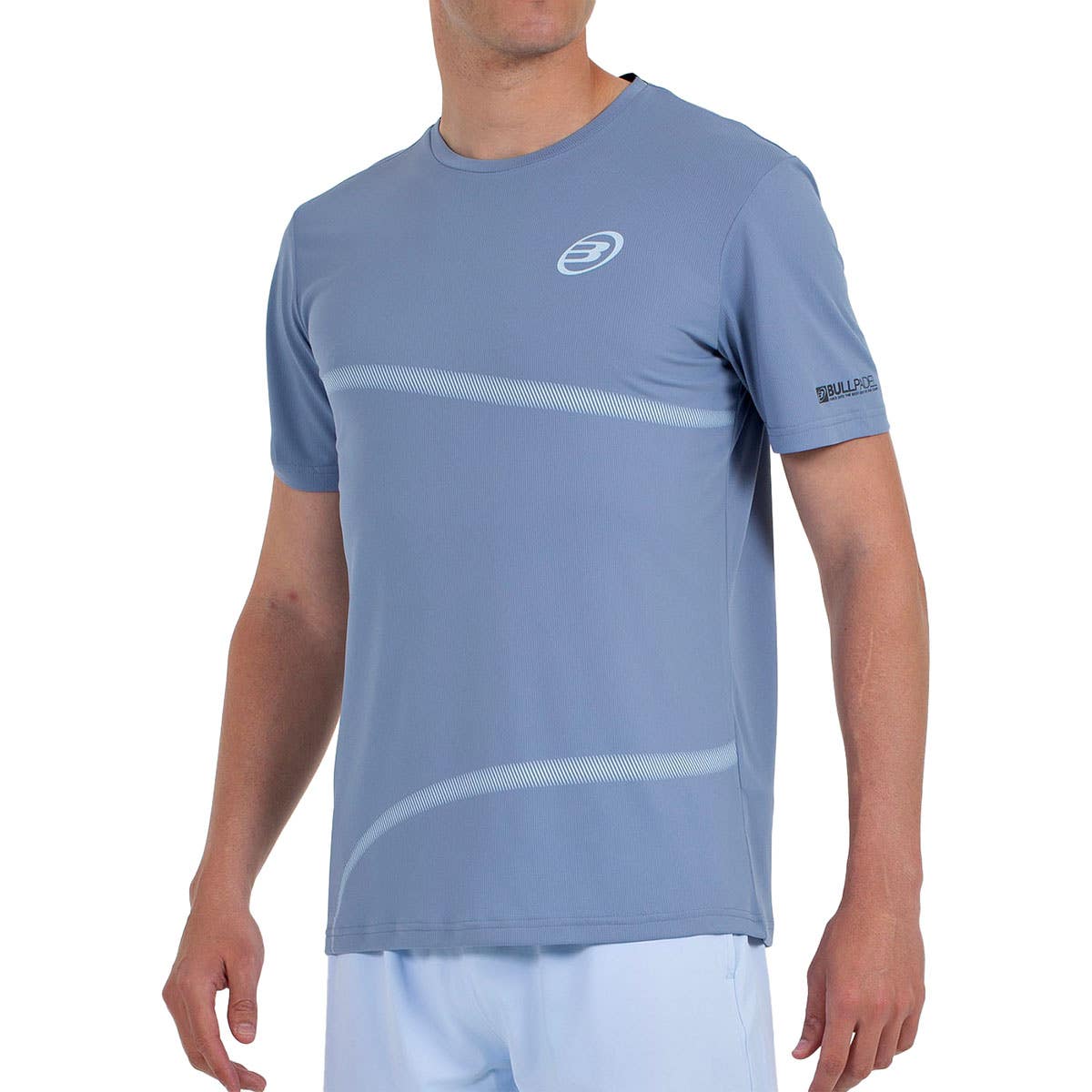 CAMISETA BULLPADEL CHELES AZUL MARINO