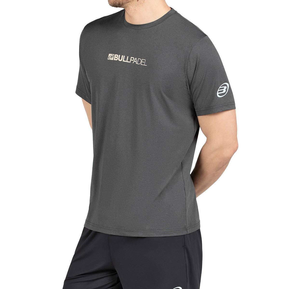 CAMISETA BULLPADEL COLEDIL NEGRO