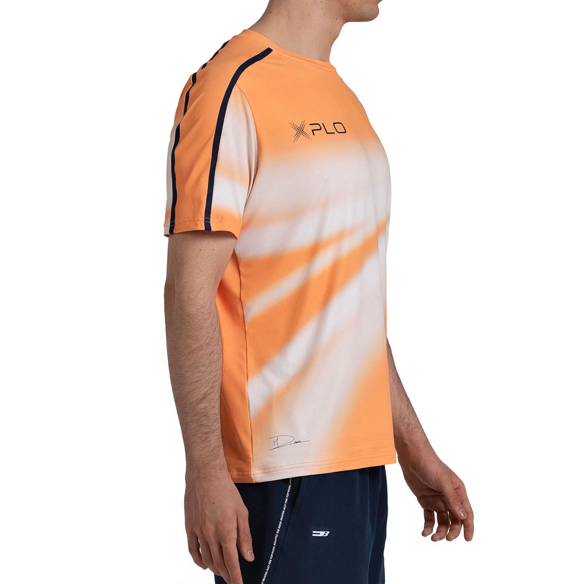 CAMISETA BULLPADEL DI NENNO 26V NARANJA