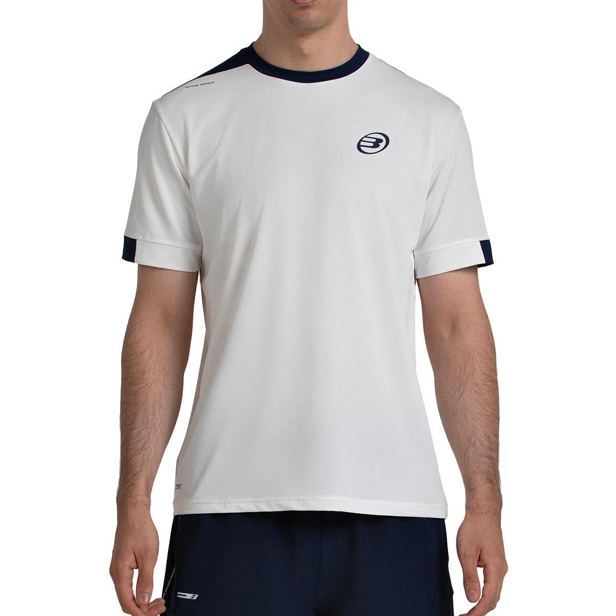 CAMISETA BULLPADEL MANANU BLANCO