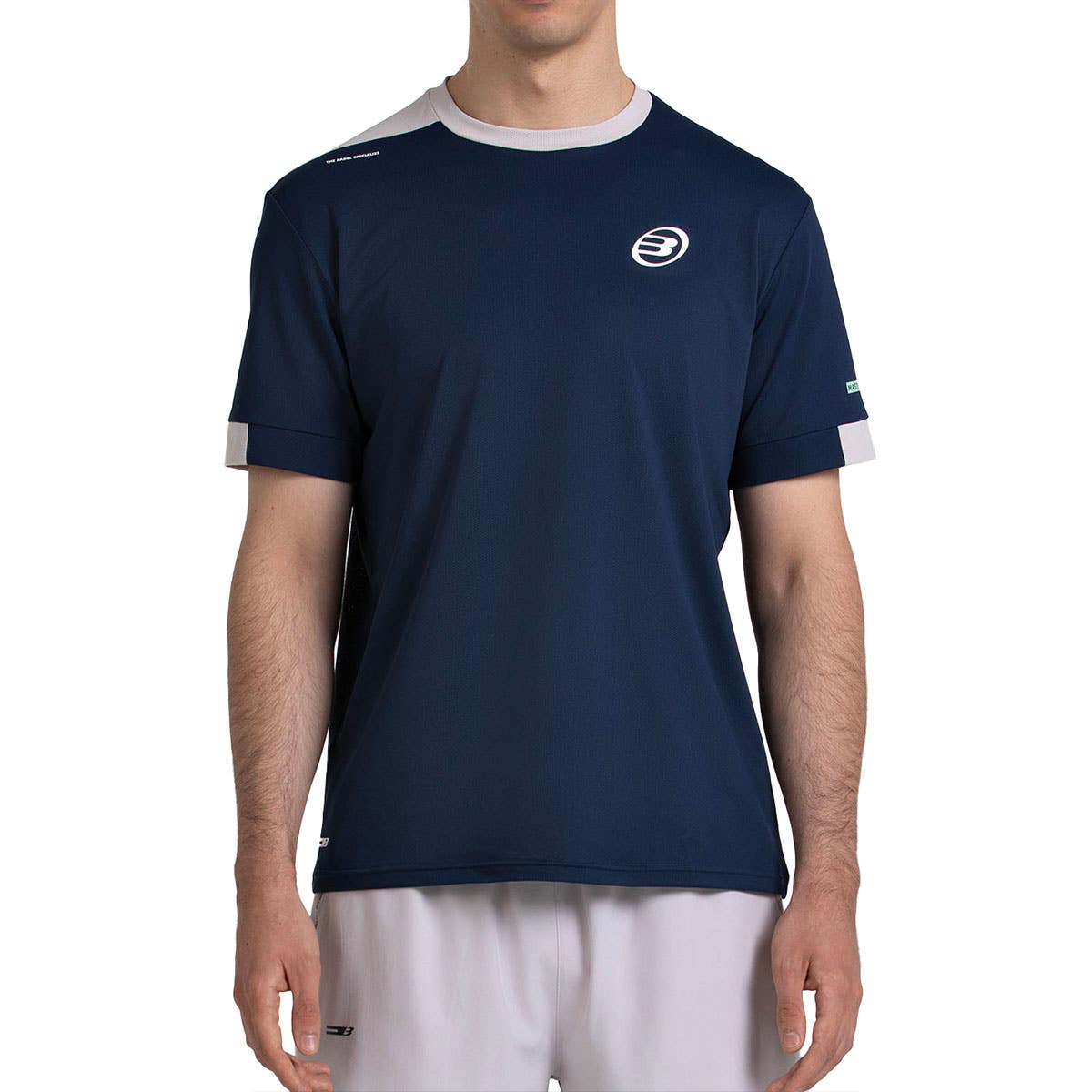 CAMISETA BULLPADEL MANANU AZUL MARINO