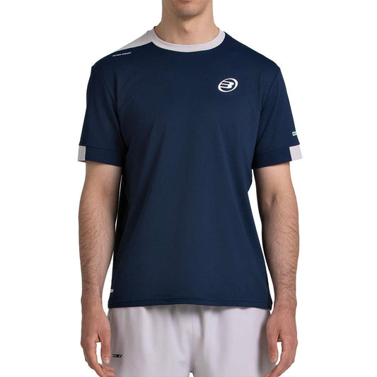 CAMISETA BULLPADEL MANANU AZUL MARINO