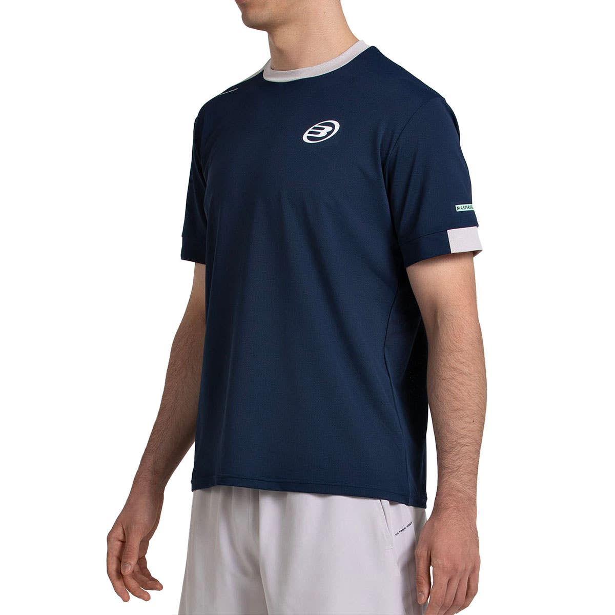 CAMISETA BULLPADEL MANANU AZUL MARINO