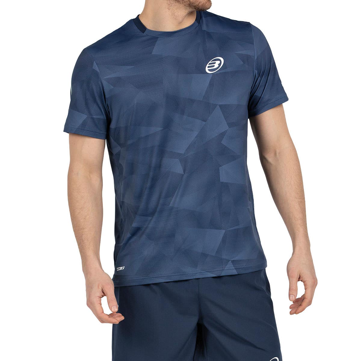 CAMISETA BULLPADEL MANIN AZUL MARINO