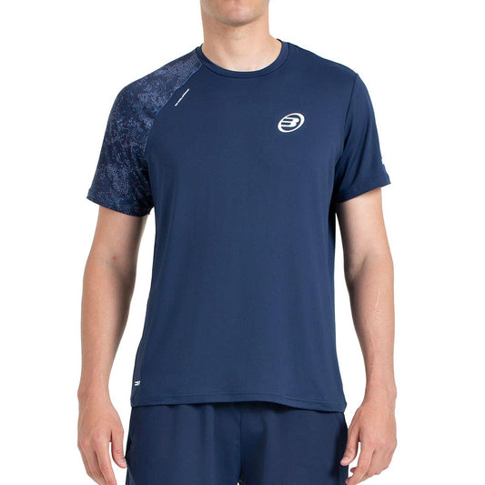 CAMISETA BULLPADEL MAZARON AZUL MARINO