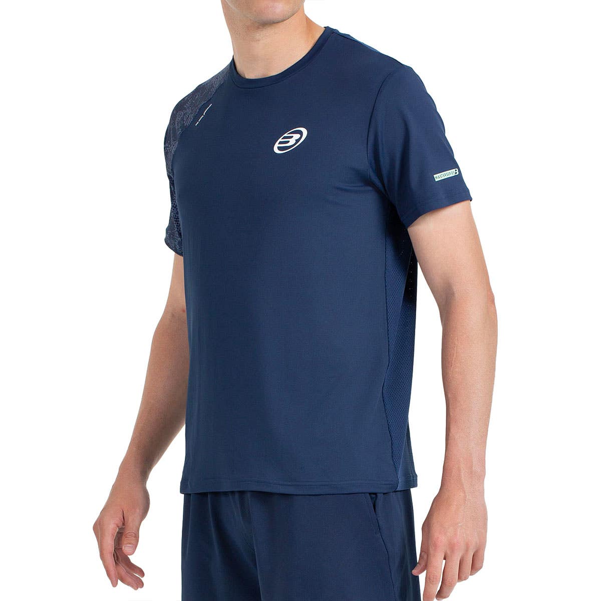 CAMISETA BULLPADEL MAZARON AZUL MARINO