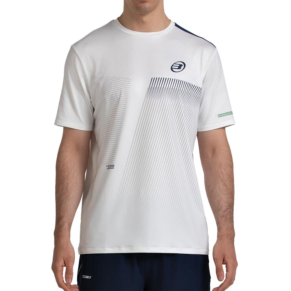 CAMISETA BULLPADEL MOTRIL BLANCO