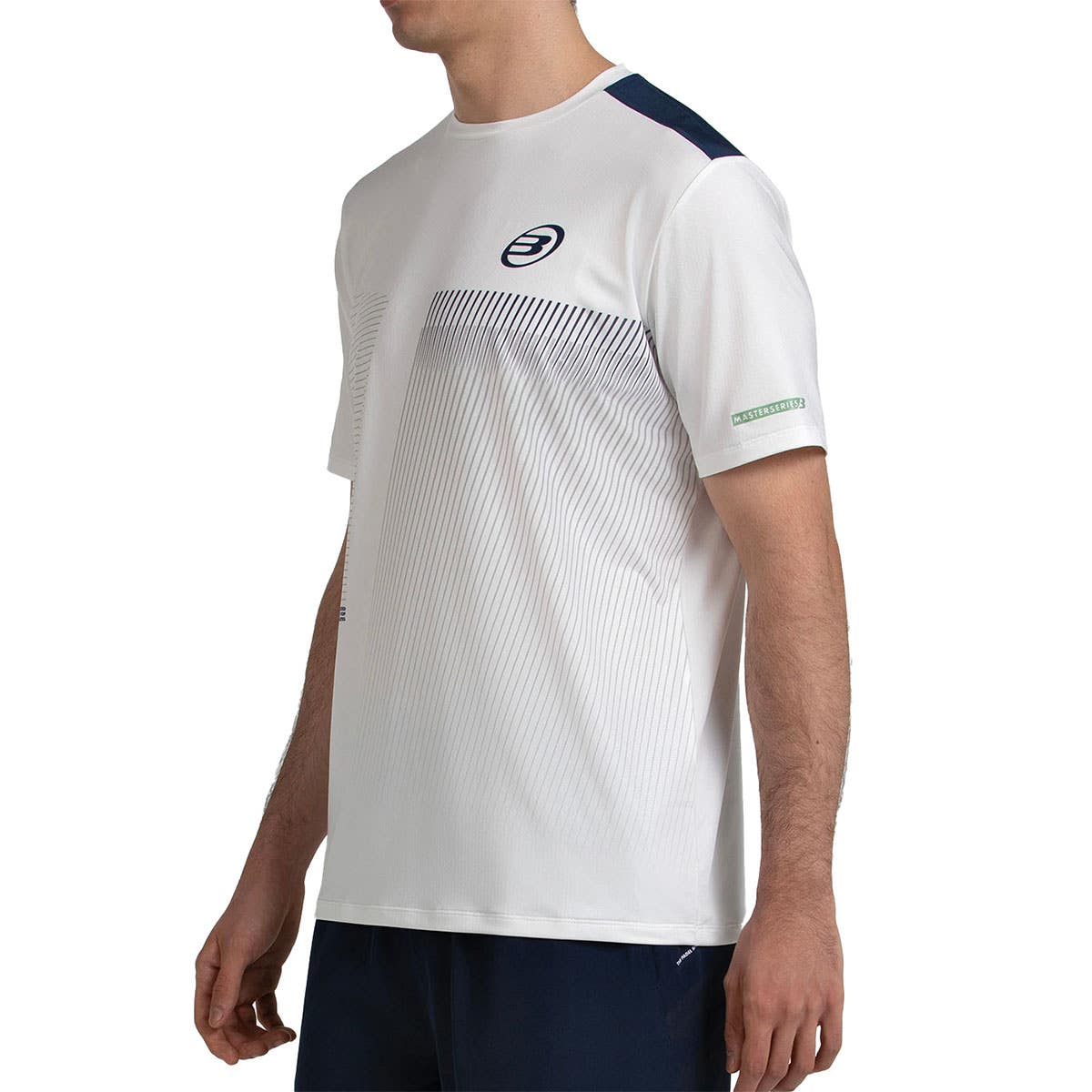 CAMISETA BULLPADEL MOTRIL BLANCO