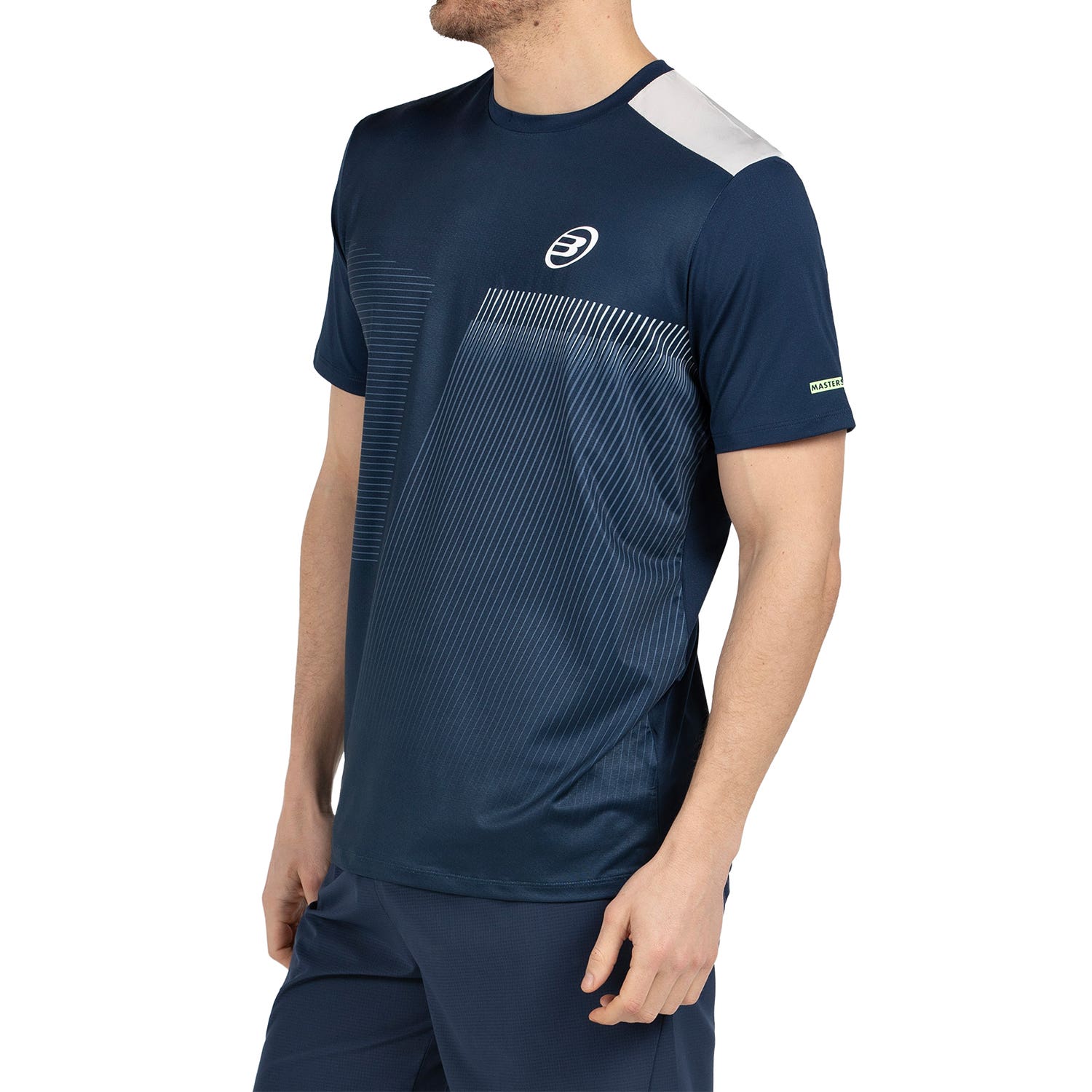CAMISETA BULLPADEL MOTRIL AZUL MARINO