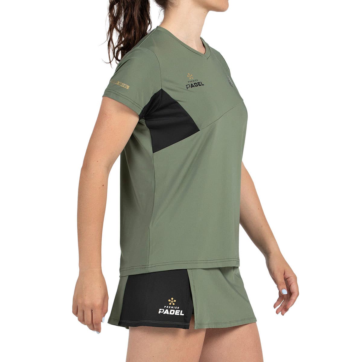 CAMISETA BULLPADEL PAMPAN MUJER VERDE