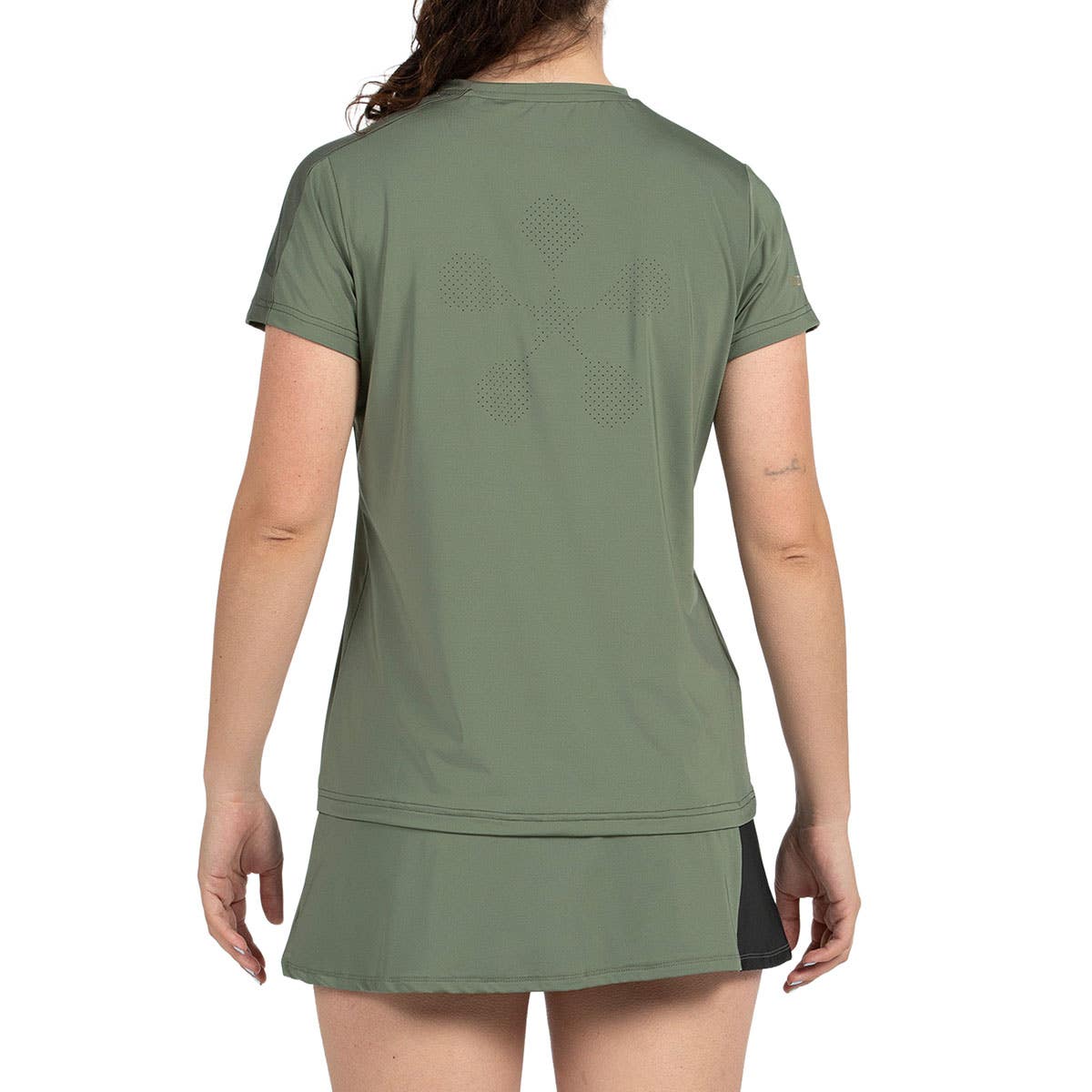 CAMISETA BULLPADEL PAMPAN MUJER VERDE