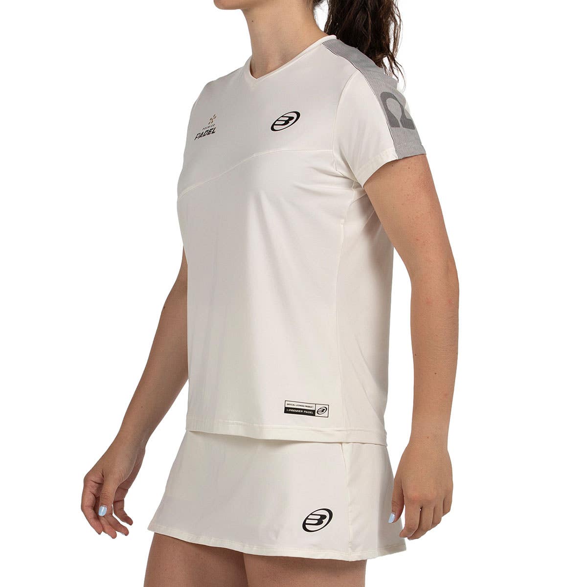 CAMISETA BULLPADEL PAMPAN MUJER BEIGE