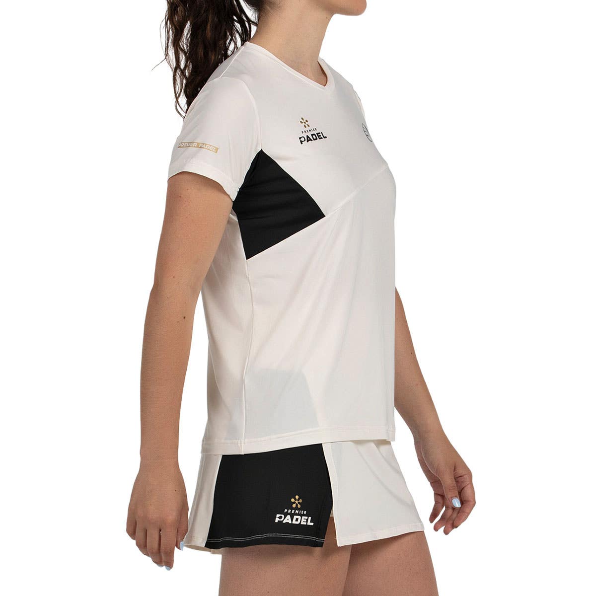 CAMISETA BULLPADEL PAMPAN MUJER BEIGE
