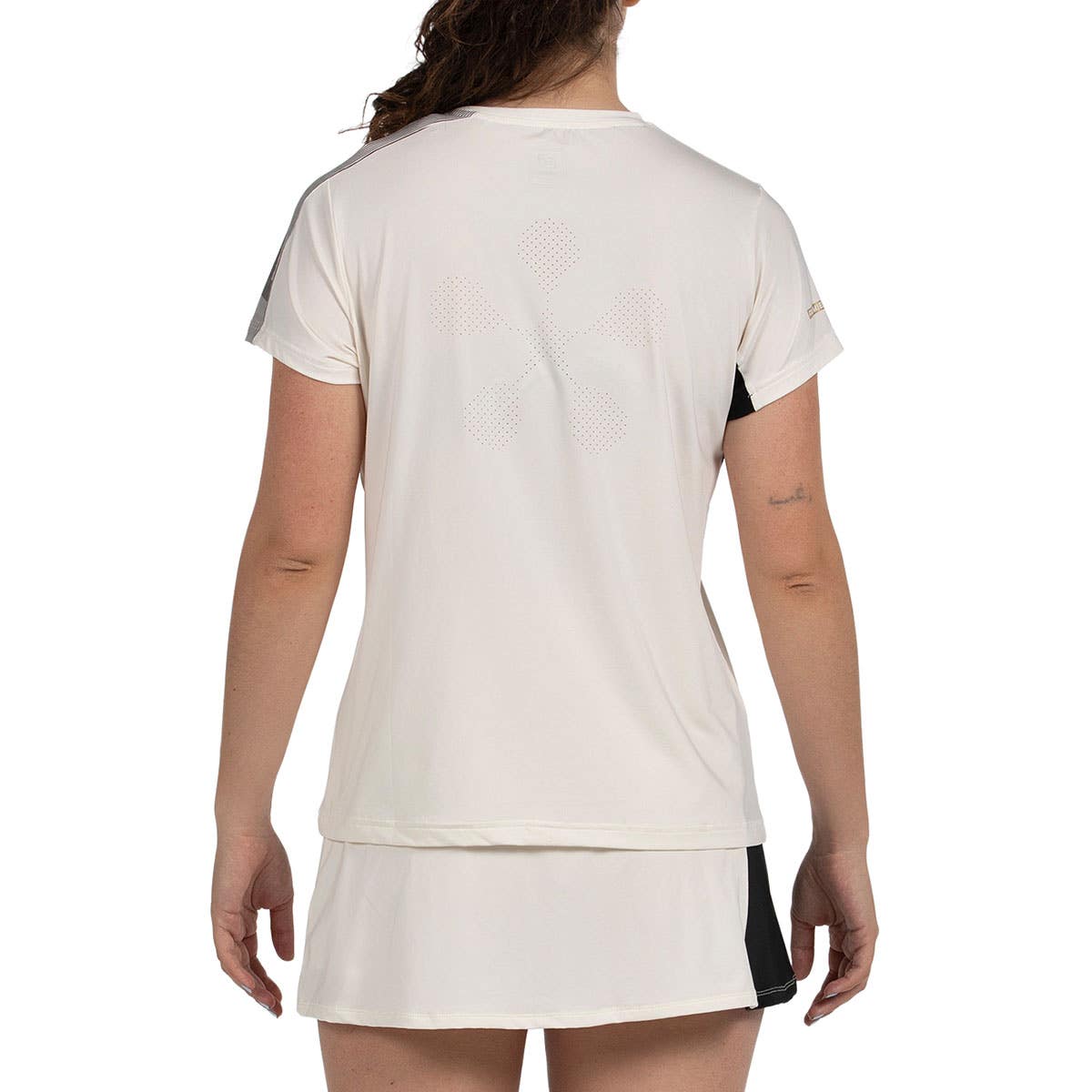 CAMISETA BULLPADEL PAMPAN MUJER BEIGE
