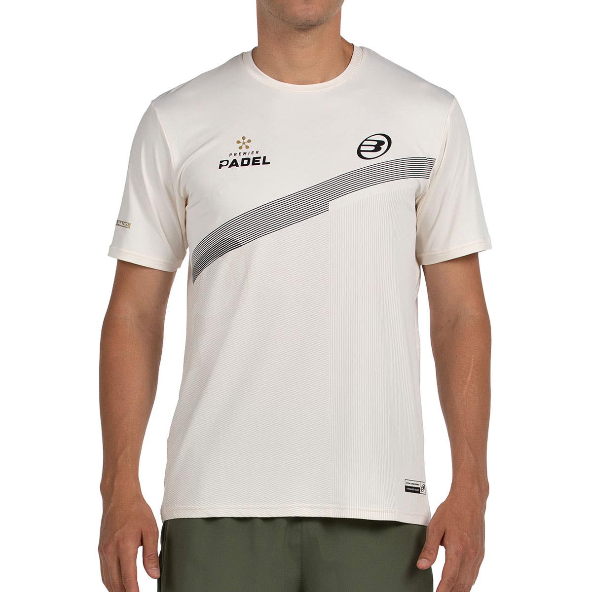 CAMISETA BULLPADEL PATOS BEIGE