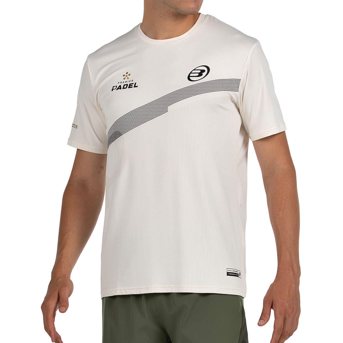CAMISETA BULLPADEL PATOS BEIGE
