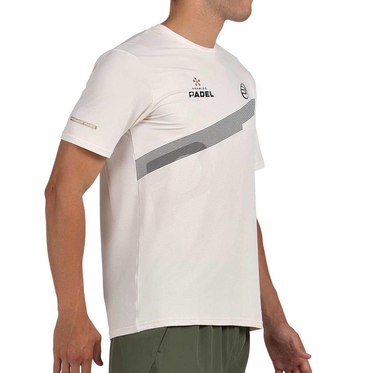 CAMISETA BULLPADEL PATOS BEIGE