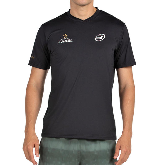 CAMISETA BULLPADEL PERICO NEGRO