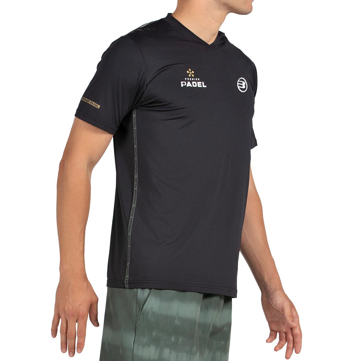 CAMISETA BULLPADEL PERICO NEGRO