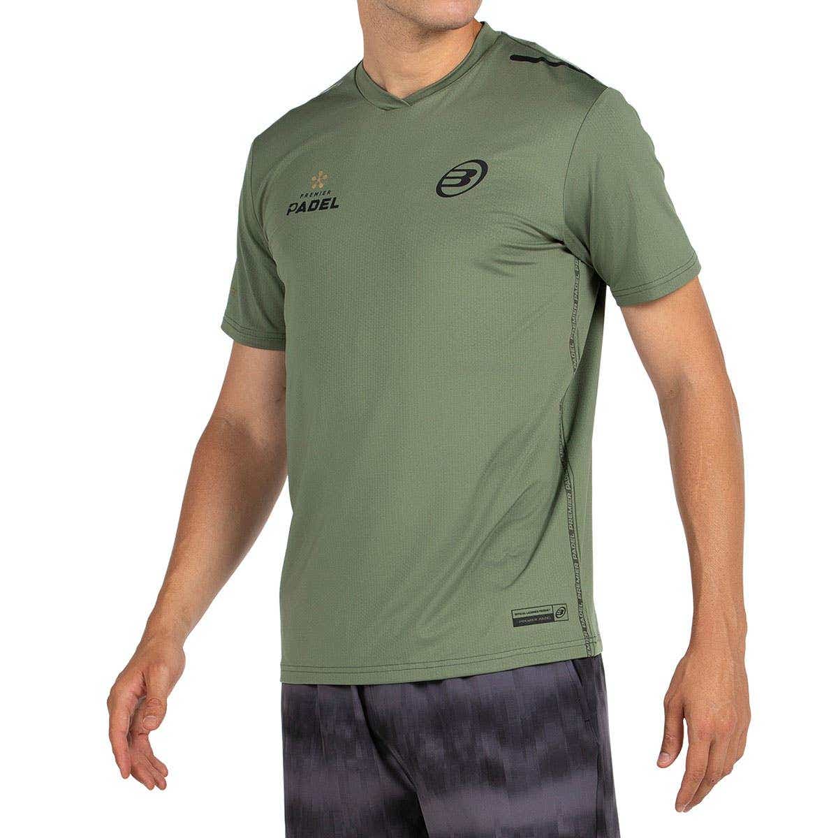 CAMISETA BULLPADEL PERICO VERDE