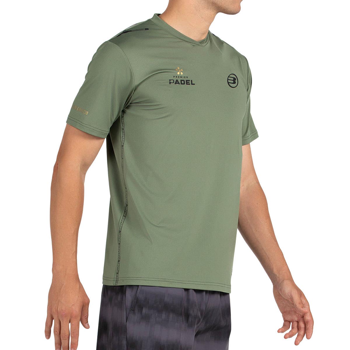 CAMISETA BULLPADEL PERICO VERDE