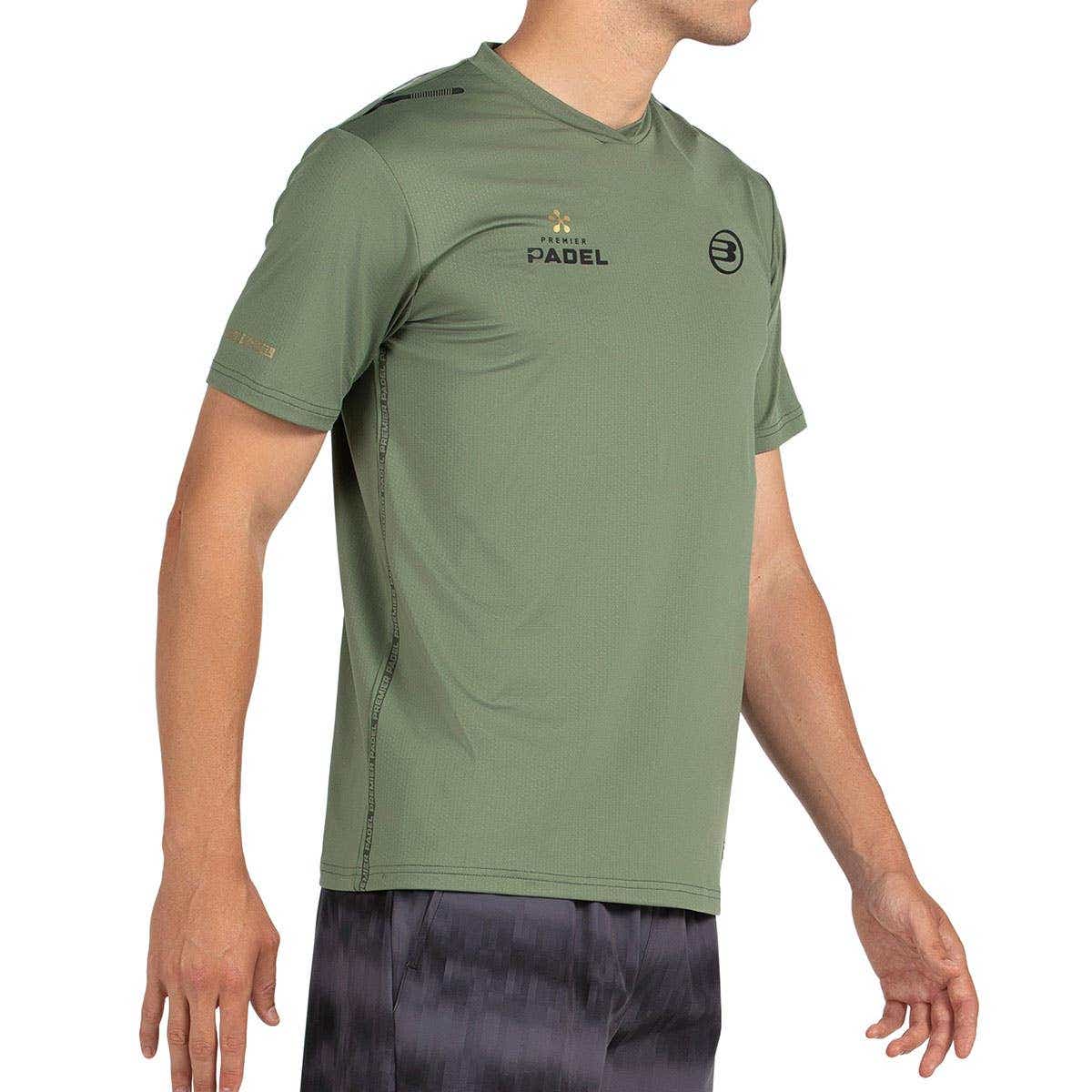 CAMISETA BULLPADEL PERICO VERDE
