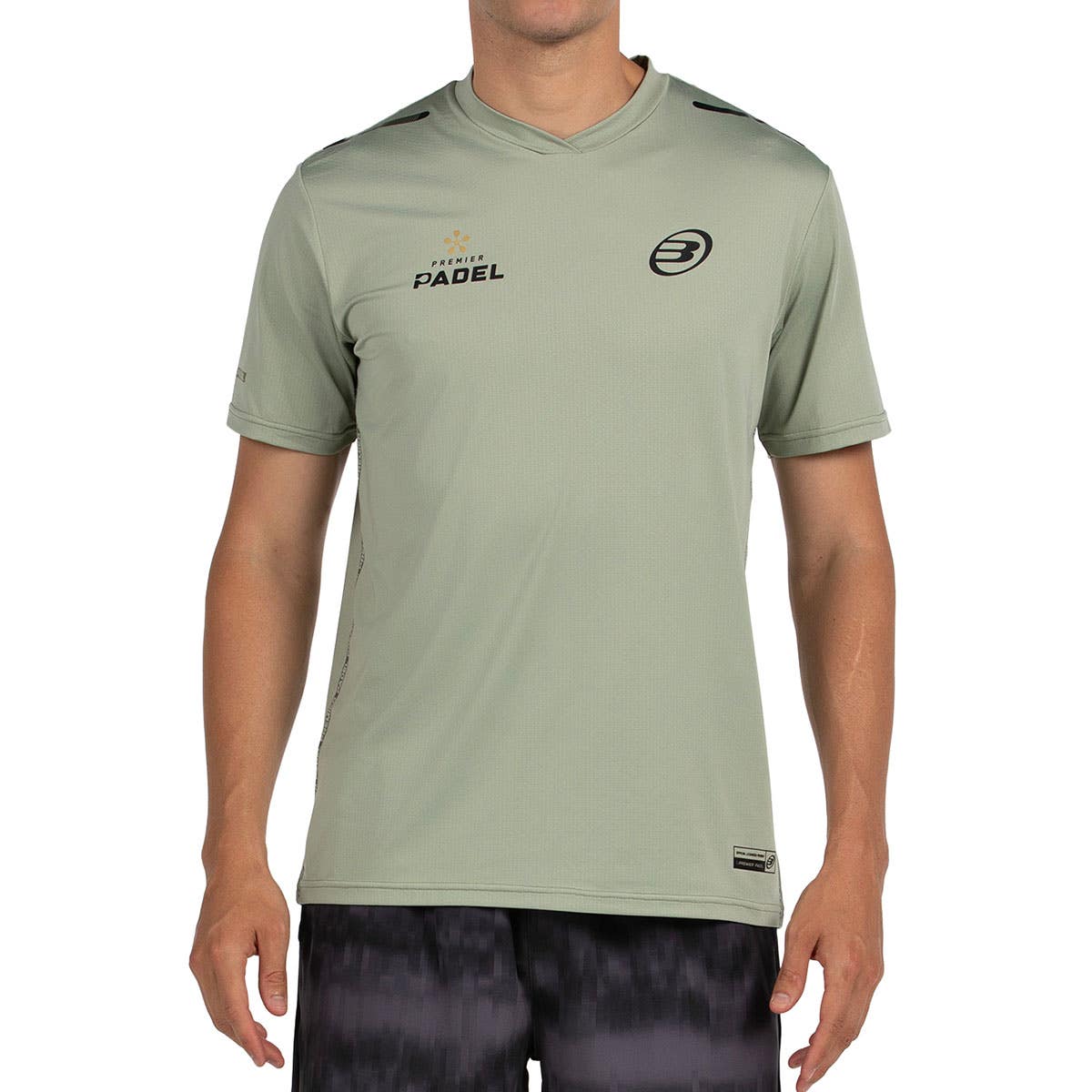 CAMISETA BULLPADEL PERICO CAQUI