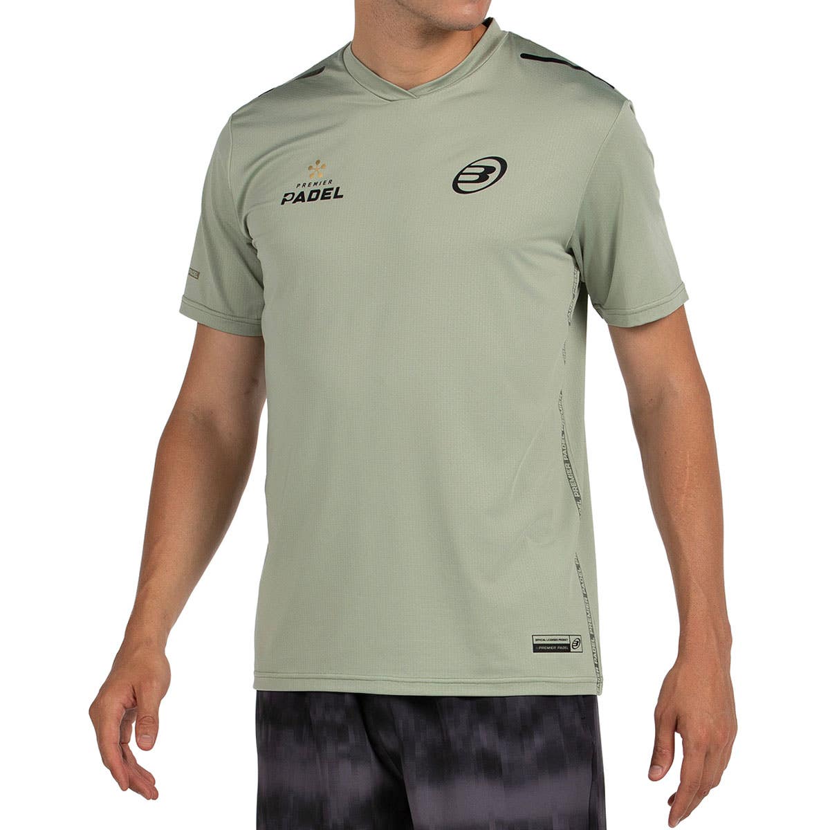 CAMISETA BULLPADEL PERICO CAQUI