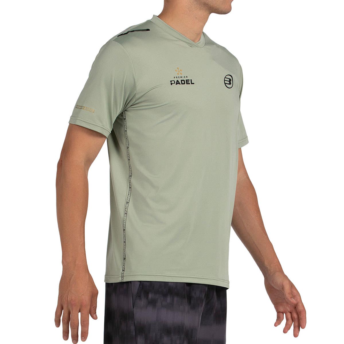 CAMISETA BULLPADEL PERICO CAQUI