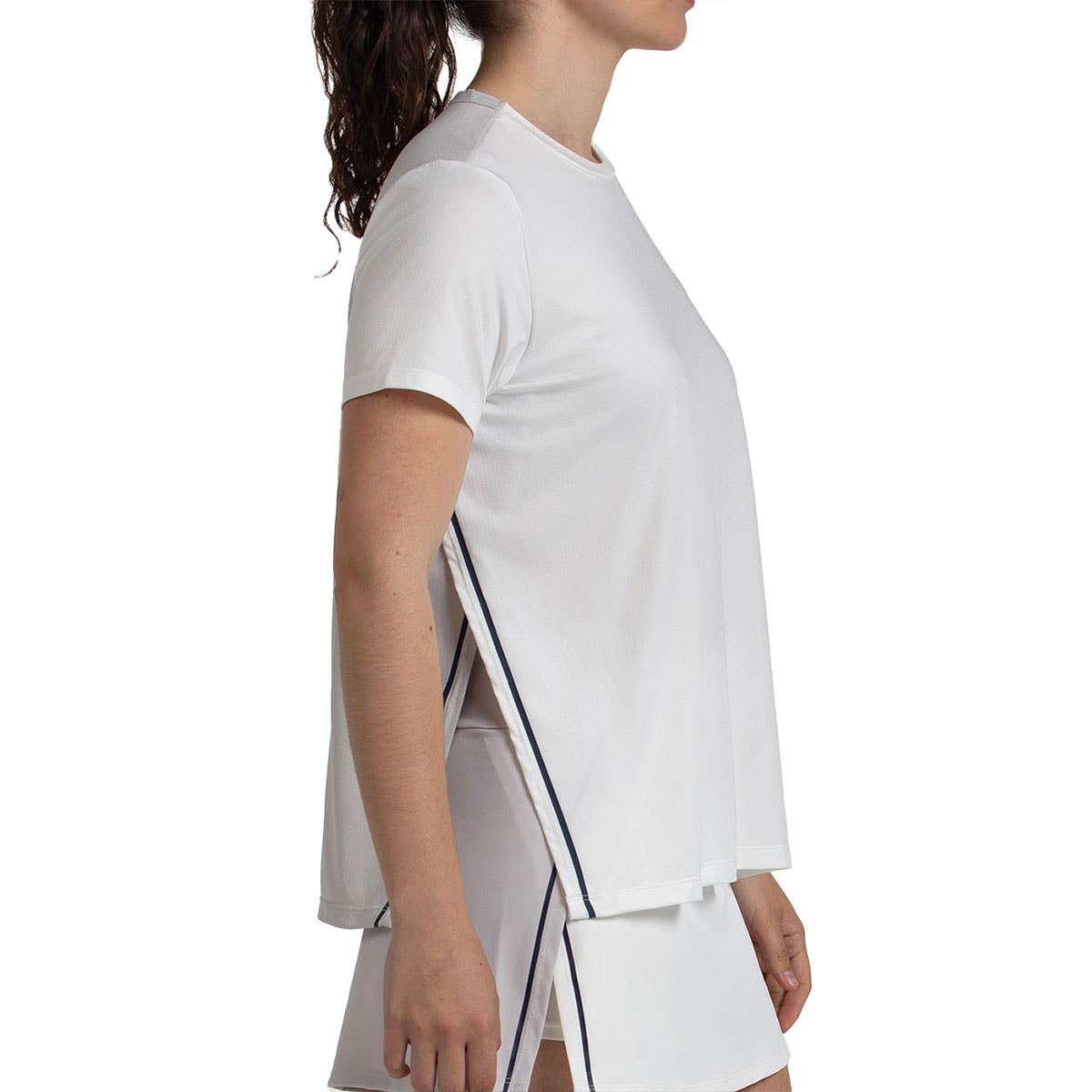 CAMISETA BULLPADEL PICASE MUJER BLANCO