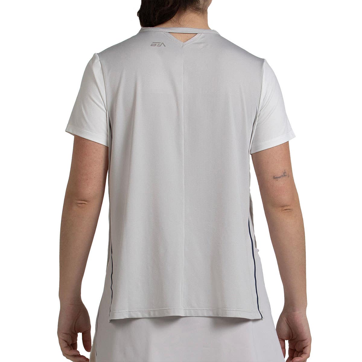 CAMISETA BULLPADEL PICASE MUJER BLANCO