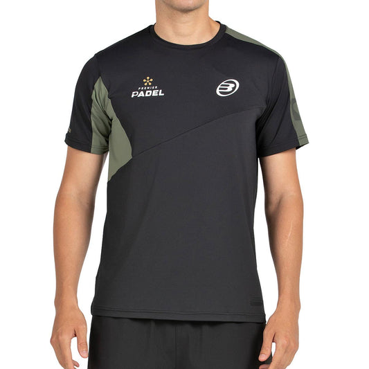 CAMISETA BULLPADEL POCATE BLACK