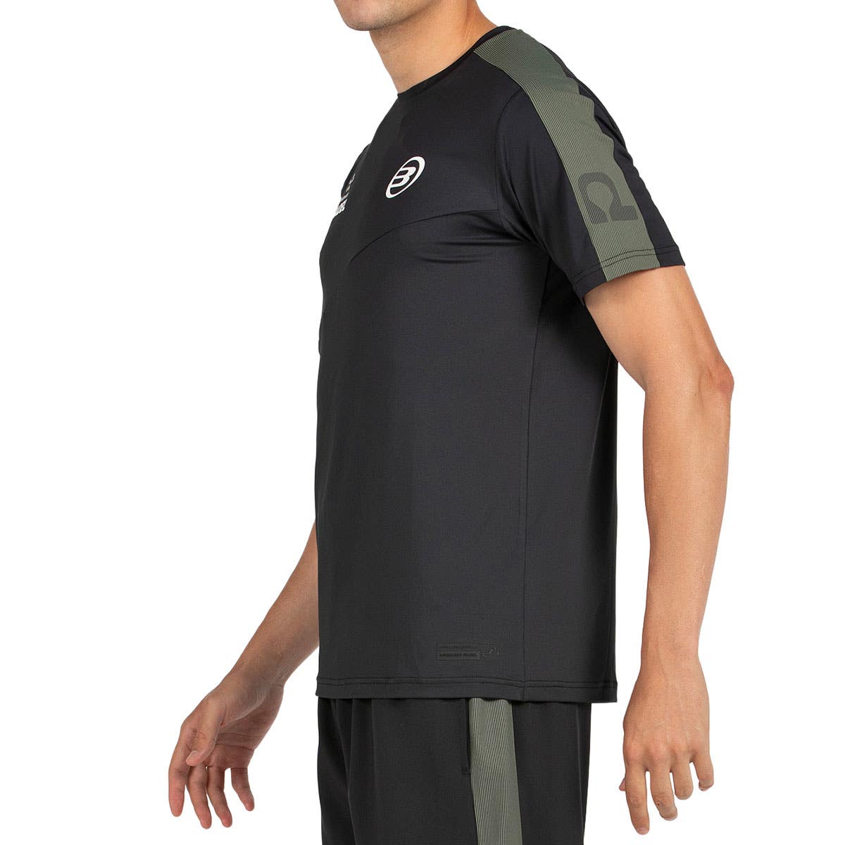 CAMISETA BULLPADEL POCATE BLACK