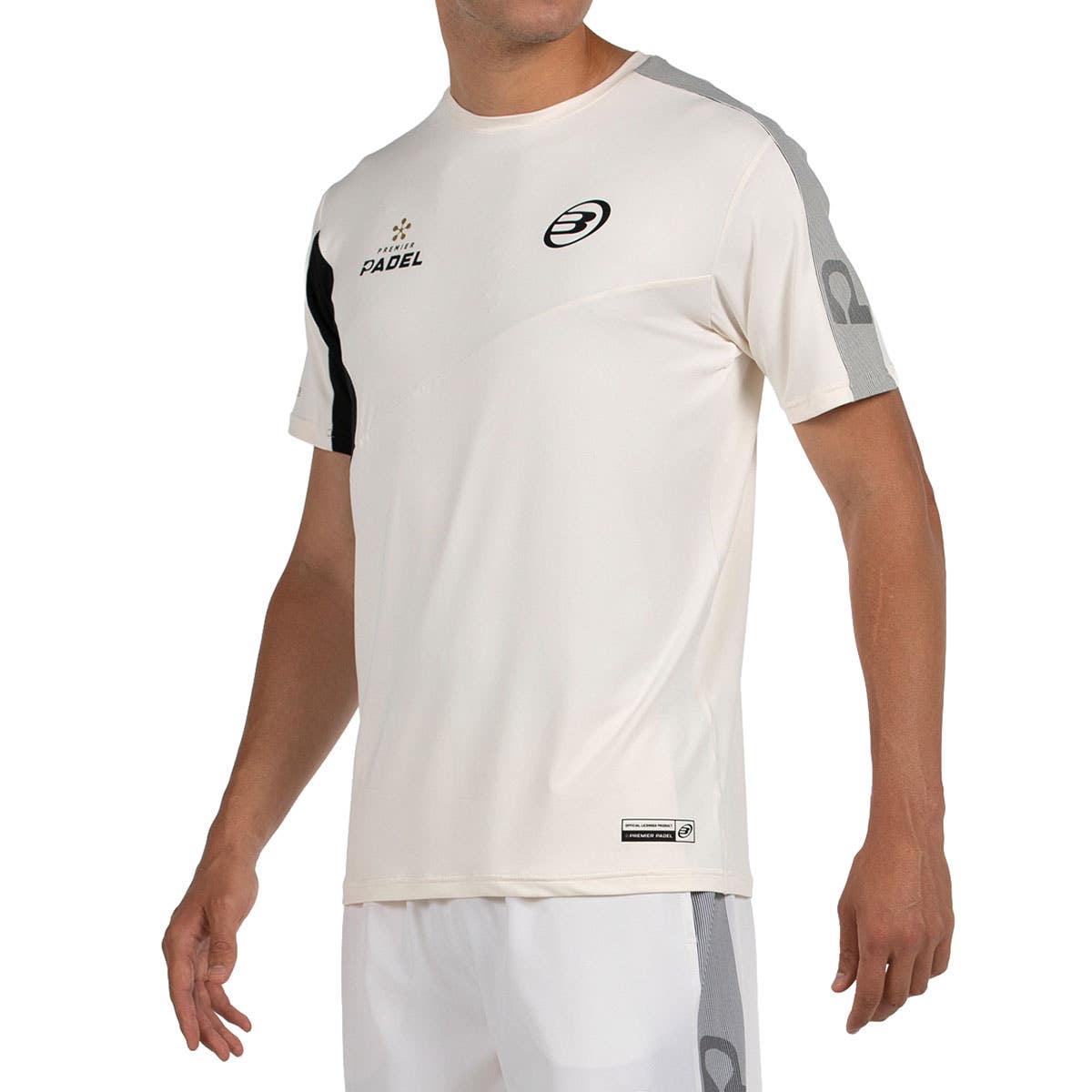 CAMISETA BULLPADEL POCATE BEIGE