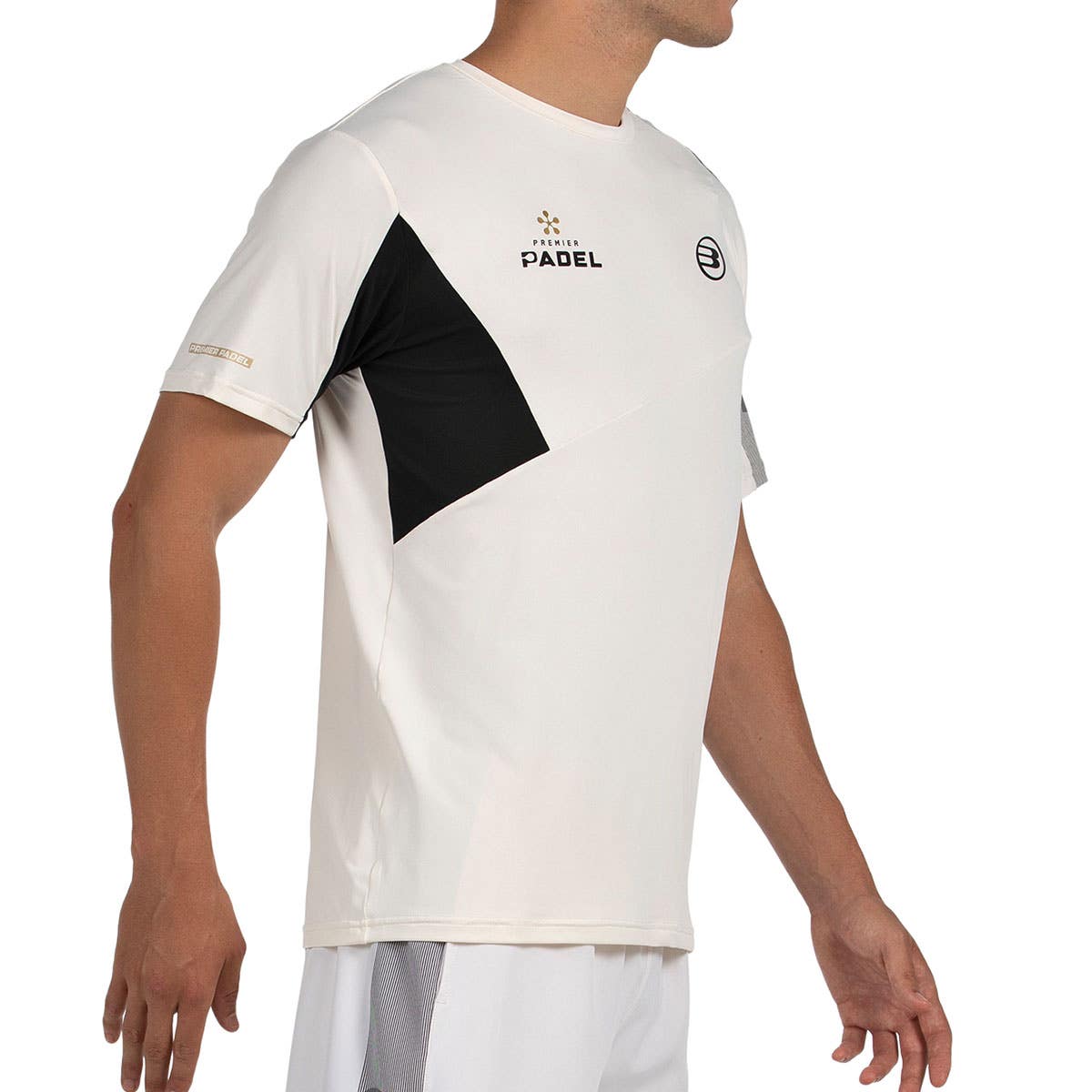 CAMISETA BULLPADEL POCATE BEIGE