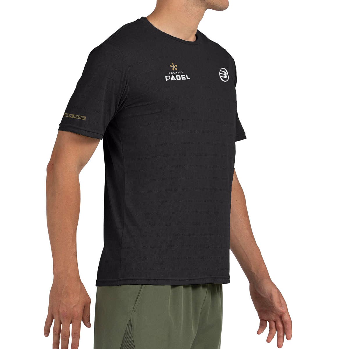 CAMISETA BULLPADEL PRILEP NEGRO