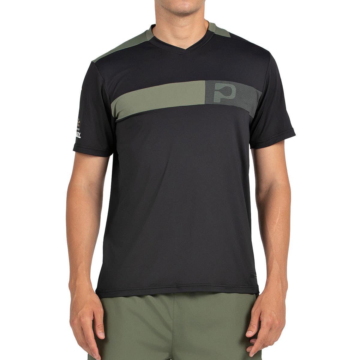 CAMISETA BULLPADEL PUYO NEGRO