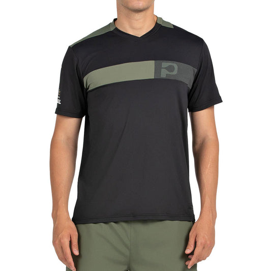 CAMISETA BULLPADEL PUYO NEGRO