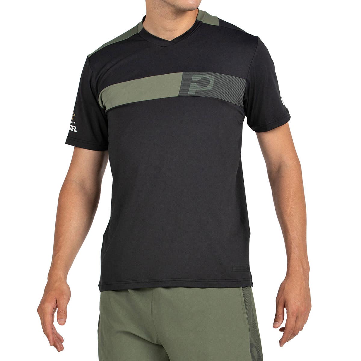 CAMISETA BULLPADEL PUYO NEGRO