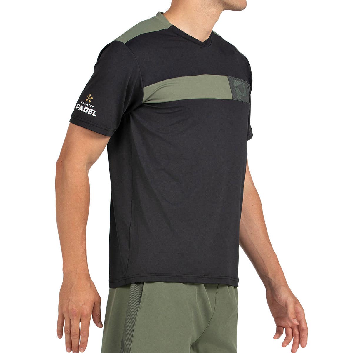 CAMISETA BULLPADEL PUYO NEGRO