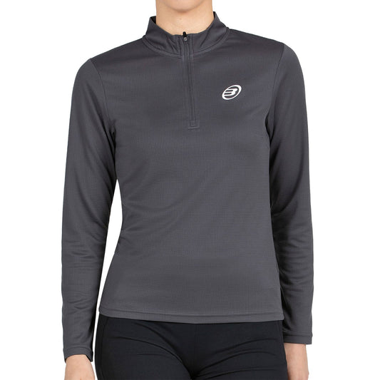 CAMISETA BULLPADEL ALITA MUJER ANTRACITA