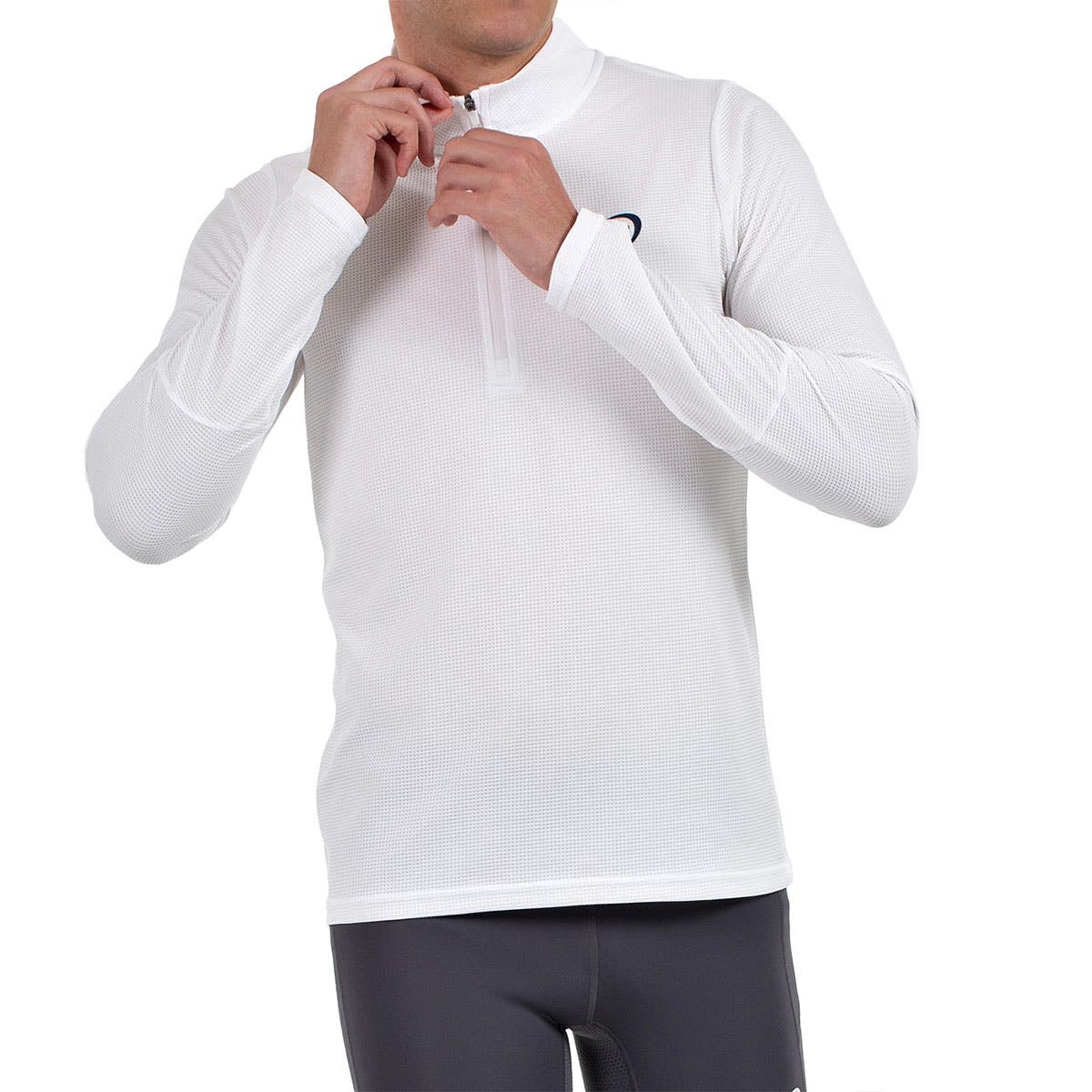 CAMISETA BULLPADEL ANSER BLANCO