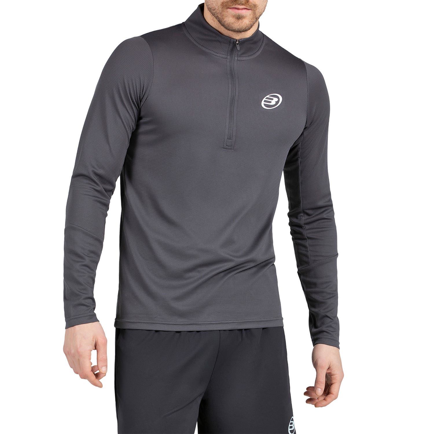 CAMISETA BULLPADEL ANSER ANTRACITA