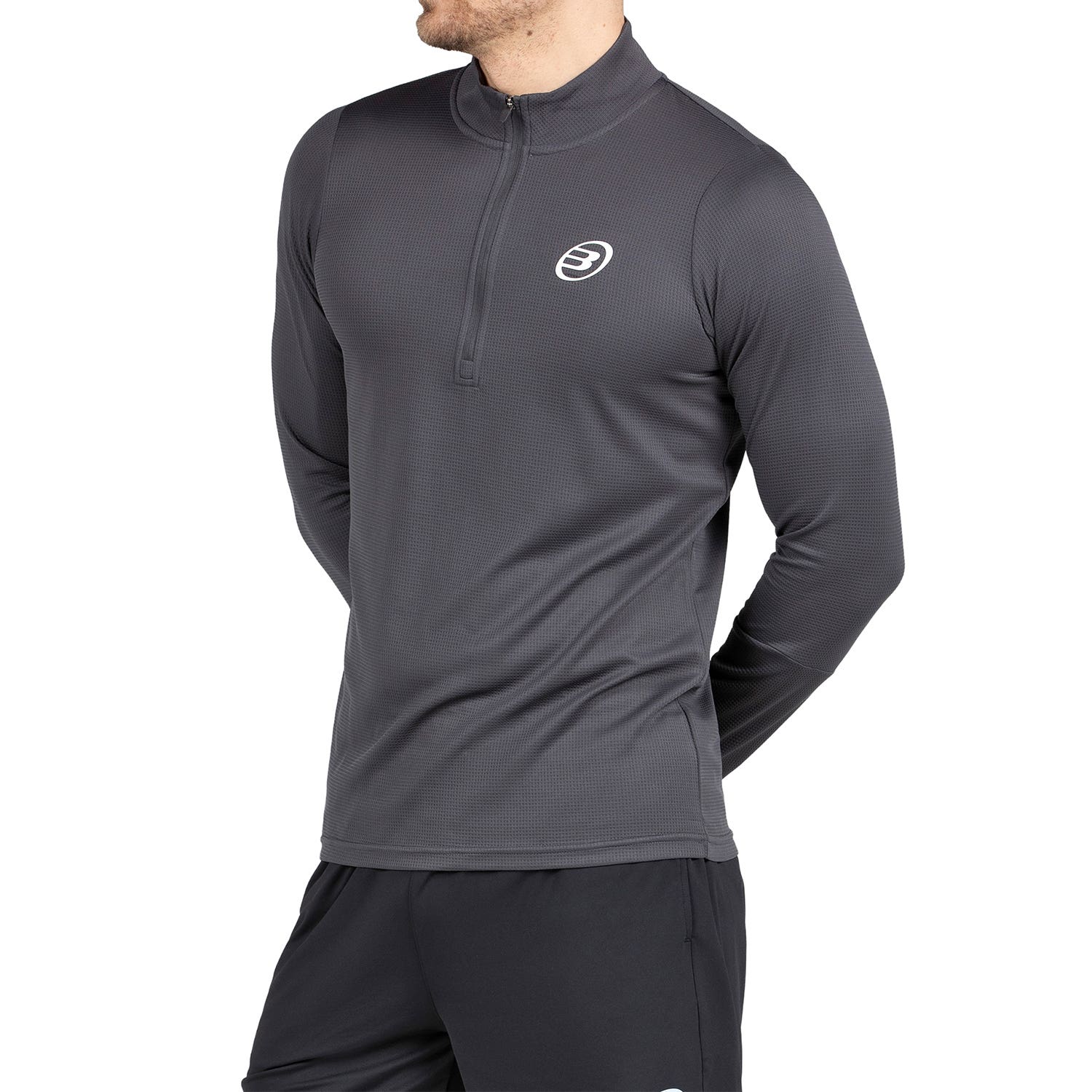 CAMISETA BULLPADEL ANSER ANTRACITA