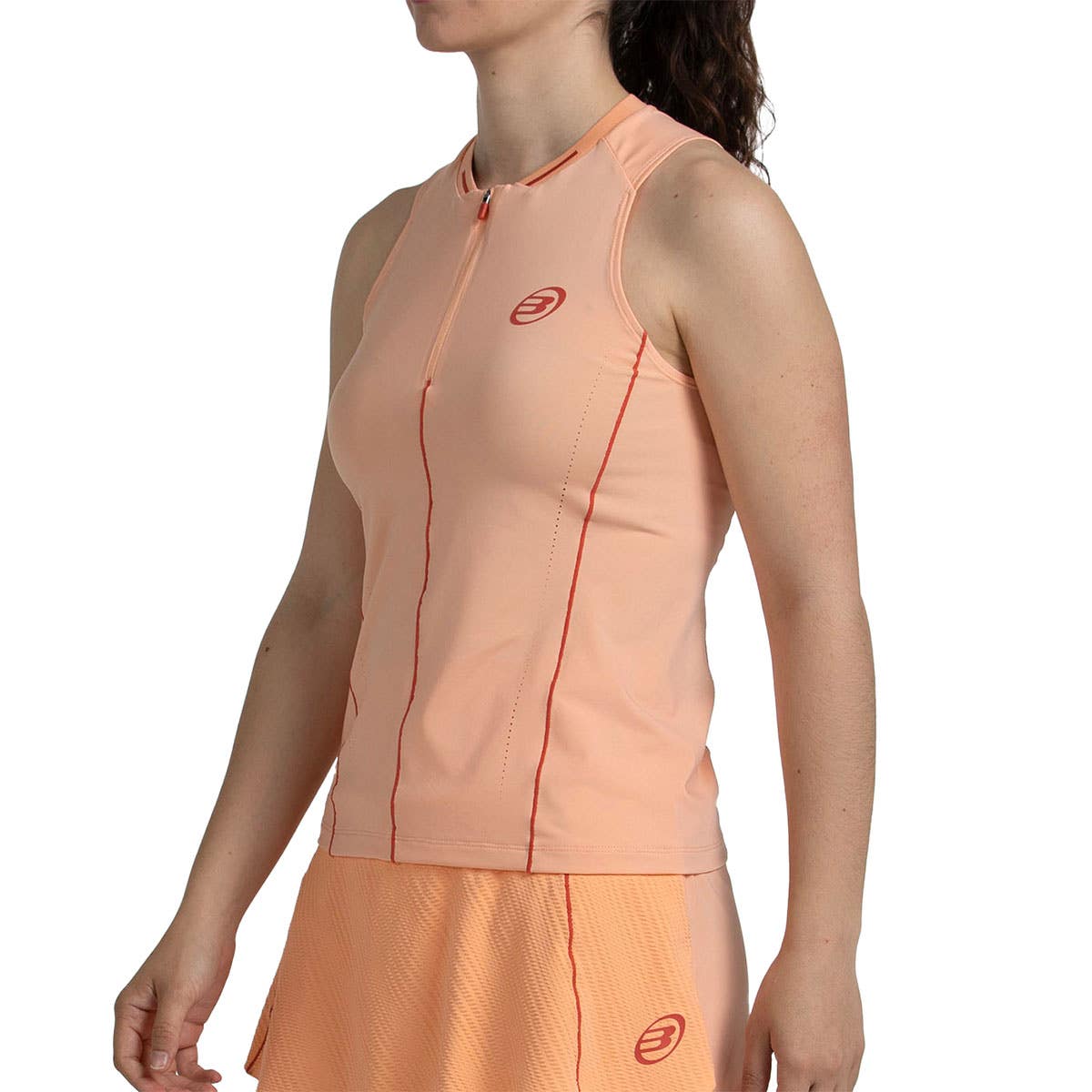 CAMISETA BULLPADEL ALDAIA MUJER CORAL