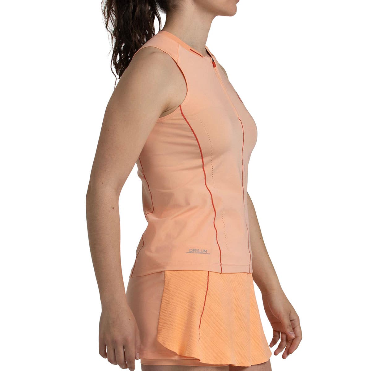 CAMISETA BULLPADEL ALDAIA MUJER CORAL